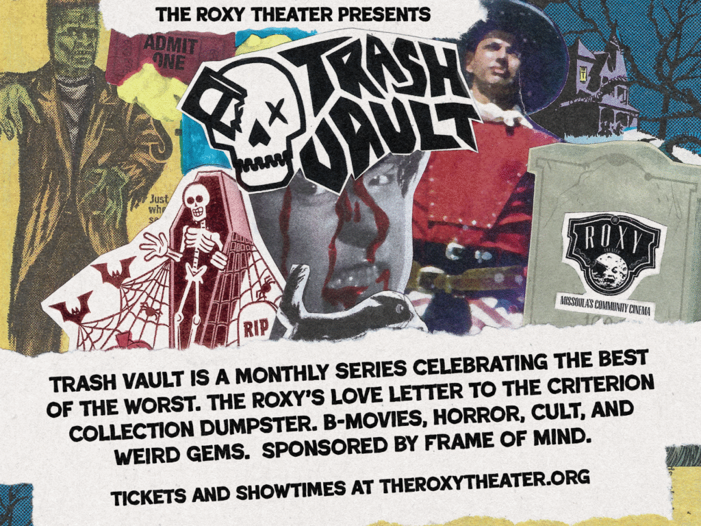the roxy theater trash vault ad